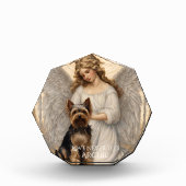 Yorkshire Terriër Liefde sterft nooit Memorial Fotoblokken (Voorkant)