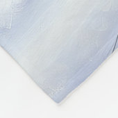 Yorkshire Terrier liet het sneeuwen Kerstmis Fleece Deken (Hoek)