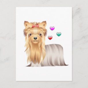 Yorkshire Terrier Love Briefkaart