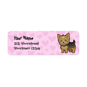 Yorkshire Terrier Love Etiket