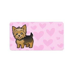 Yorkshire Terrier Love Etiket