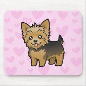 Yorkshire Terrier Love Muismat (Voorkant)