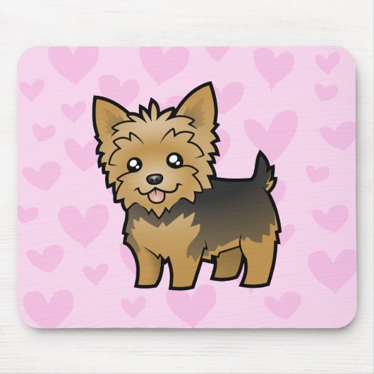 Yorkshire Terrier Love Muismat (Voorkant)