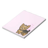 Yorkshire Terrier Love Notitieblok (Linkerzijde)