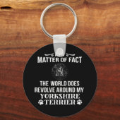 Yorkshire Terrier Lover Sleutelhanger (Voorkant)