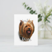Yorkshire Terrier Ma 2 Briefkaart (Staand voorkant)