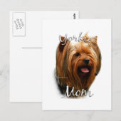 Yorkshire Terrier Ma 2 Briefkaart (Voorkant / Achterkant)