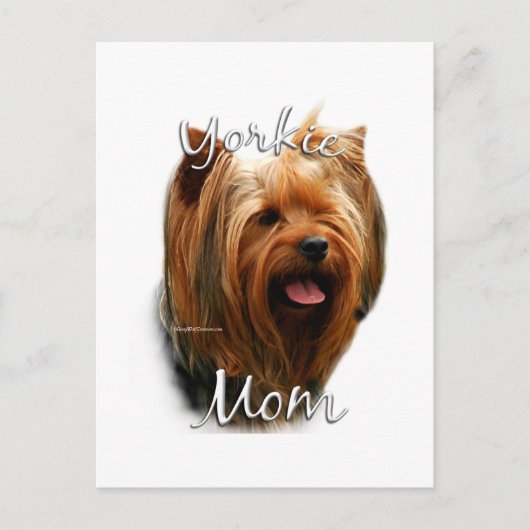 Yorkshire Terrier Ma 2 Briefkaart (Voorkant)