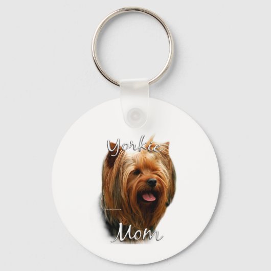 Yorkshire Terrier Ma 2 Sleutelhanger (Voorkant)