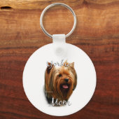 Yorkshire Terrier Ma 2 Sleutelhanger (Voorkant)