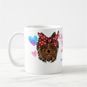 Yorkshire Terrier Ma Cute Moederdag Hondenliefhebb Koffiemok (Links)