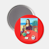 Yorkshire Terrier magneet (Voorkant / Achterkant)