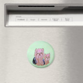 Yorkshire Terrier Magneet (Insitu (Vaatwasser))
