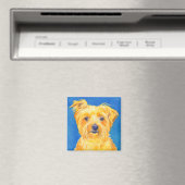 Yorkshire Terrier Magnet - "Sammy" (Insitu (Vaatwasser))