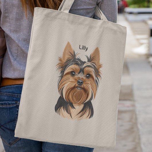 Yorkshire Terrier Mom Yorkie Gift Tote Bag