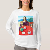 Yorkshire Terrier Mona Lisa T-shirt (Voorkant)