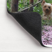 Yorkshire Terrier Mousepad Garden Muismat (Hoek)