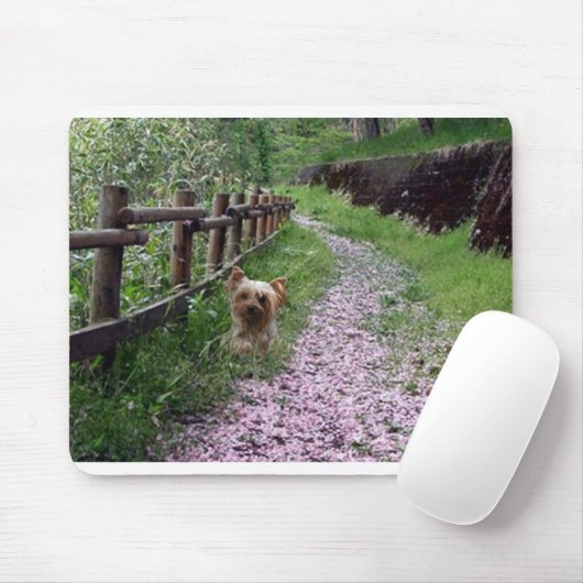 Yorkshire Terrier Mousepad Garden Muismat (Met muis)