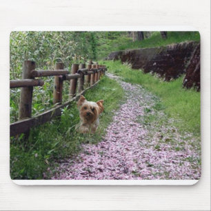 Yorkshire Terrier Mousepad Garden Muismat