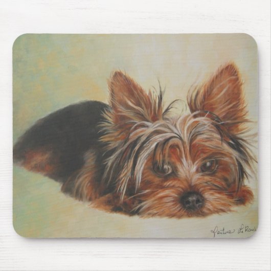 Yorkshire Terrier Mousepad Muismat (Voorkant)