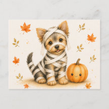Yorkshire Terrier Mummie Halloween