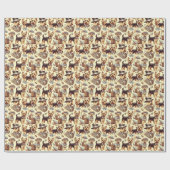  Yorkshire Terrier naadloos Cadeaupapier (Vlak)