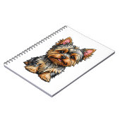 Yorkshire Terrier Notitieboek (Linkerzijde)