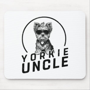 Yorkshire Terrier Oom Gifts Grappige hondenbezitte Muismat