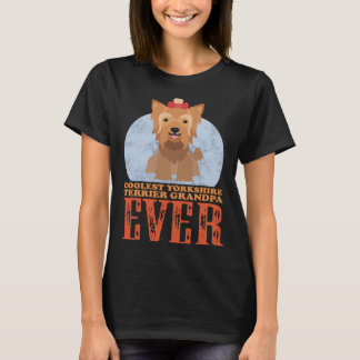 Yorkshire Terrier Opa Yorkie Hondeneigenaar Yorksh T-shirt