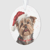 Yorkshire Terrier Ornament (voorkant)