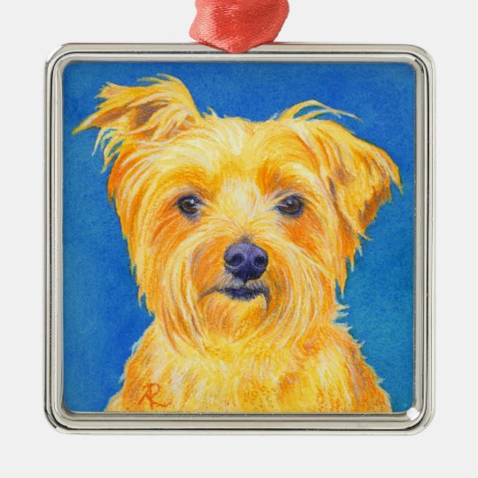 Yorkshire Terrier Ornament - "Sammy" (Voorkant)