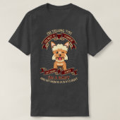 Yorkshire Terrier Owner Dog Breeder Puppy Lover Do T-shirt (Design voorkant)