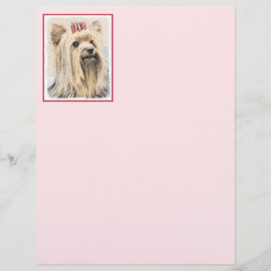 Yorkshire Terrier Painting - Cute Original Dog Art