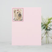 Yorkshire Terrier Painting - Cute Original Dog Art (Staand voorkant)