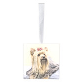 Yorkshire Terrier Painting - Cute Original Dog Art Decoratie (Rechts)