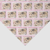 Yorkshire Terrier Painting - Cute Original Dog Art Tissuepapier (Detail)