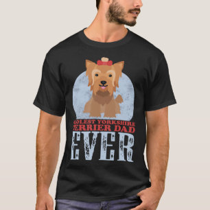 Yorkshire Terrier Papa Yorkie Hondeneigenaar Yorks T-shirt