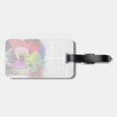 Yorkshire Terrier - Patchwork Bagagelabel (Achterkant horizontaal)