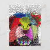 Yorkshire Terrier - Patchwork Briefkaart (Voorkant)