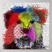 Yorkshire Terrier - Patchwork Poster (Voorkant)