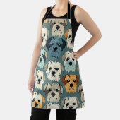 Yorkshire Terrier Patroon Schort (Insitu)