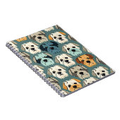 Yorkshire Terrier Pattern Notitieboek (Rechterzijde)