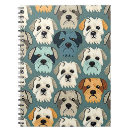 Yorkshire Terrier Pattern Notitieboek