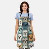 Yorkshire Terrier Pattern Schort (Gedragen)