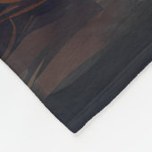 Yorkshire Terrier pompoenen Halloween eng Fleece Deken (Hoek)