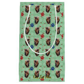 Yorkshire Terrier Portrait Klein Cadeauzakje (Voorkant)