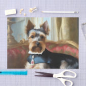 Yorkshire Terrier Portret Elegant Tissuepapier (Craft)