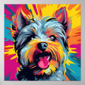 Yorkshire Terrier Poster (Voorkant)