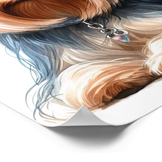 Yorkshire Terrier Poster (Hoek)