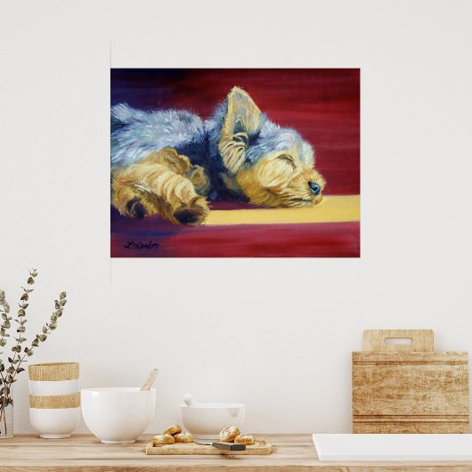 Yorkshire Terrier Poster (Keuken)